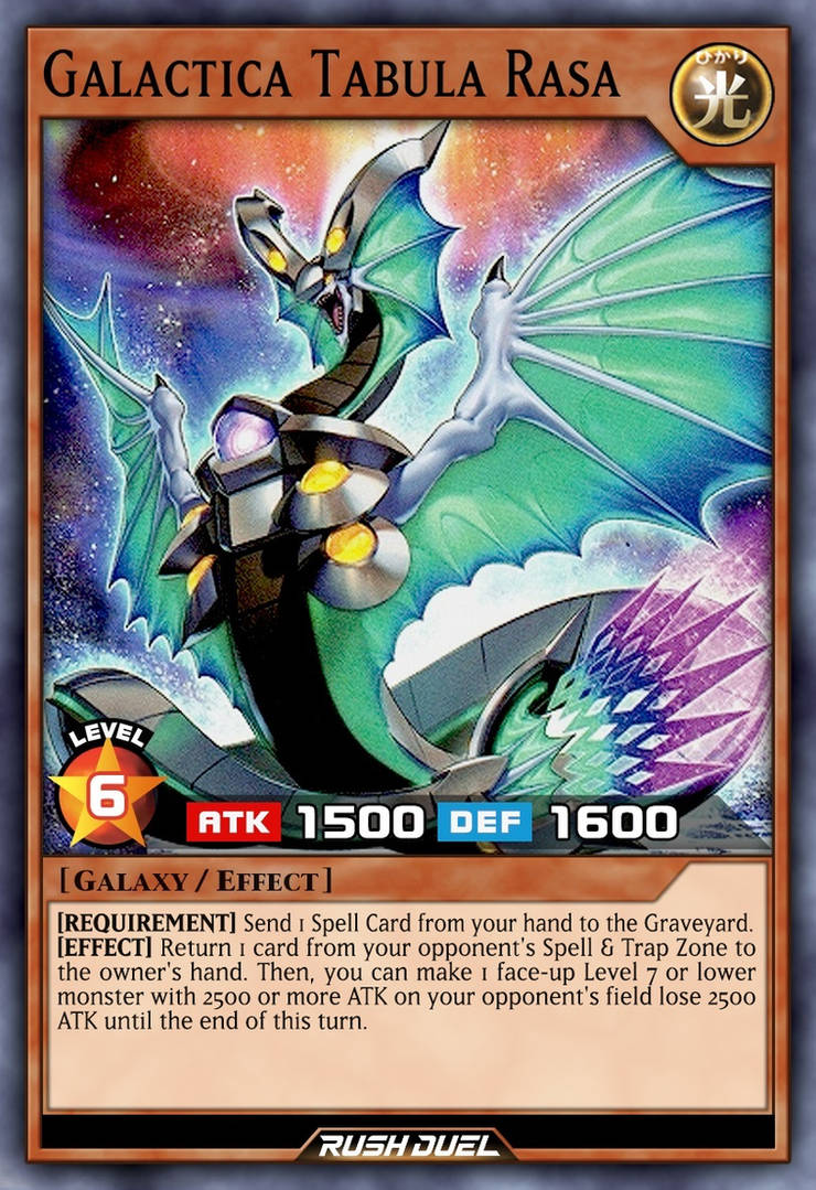 Galactica Tabula Rasa by Every-Rush-Duel-Card on DeviantArt