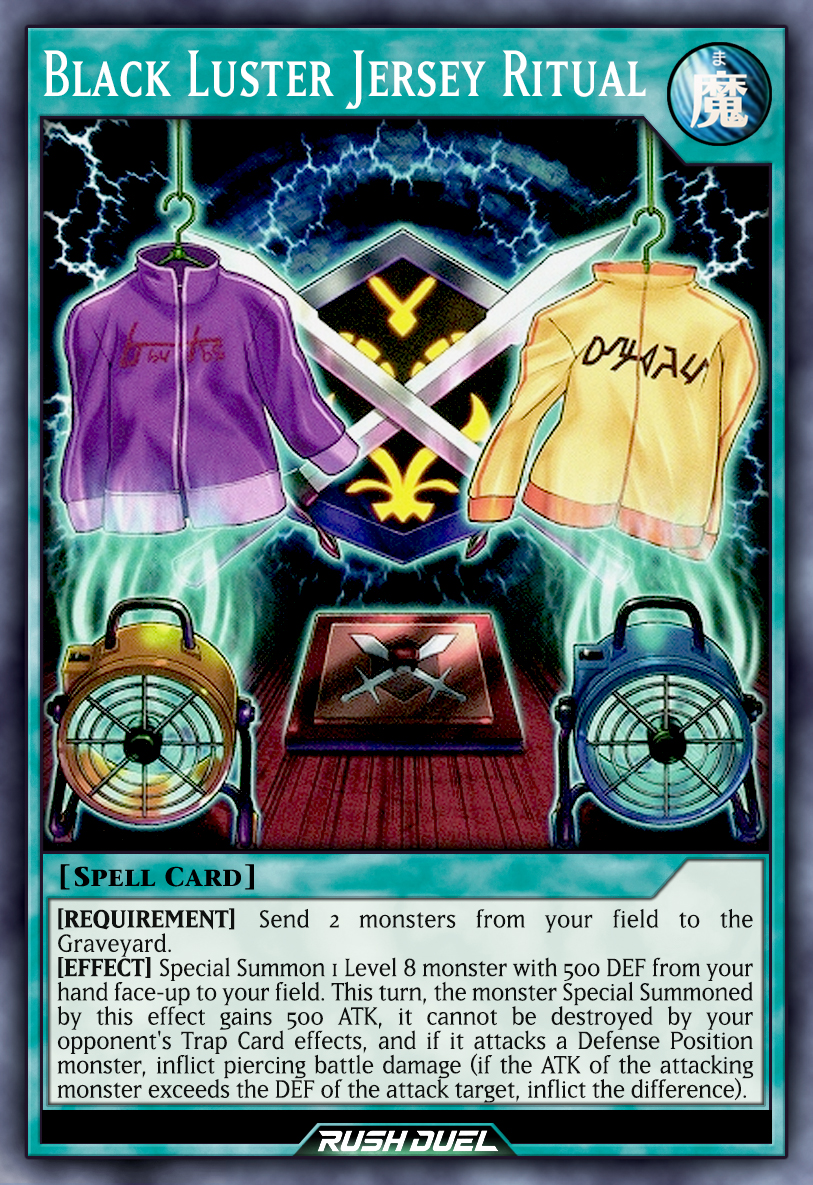 Black Luster Jersey Ritual by Every-Rush-Duel-Card on DeviantArt