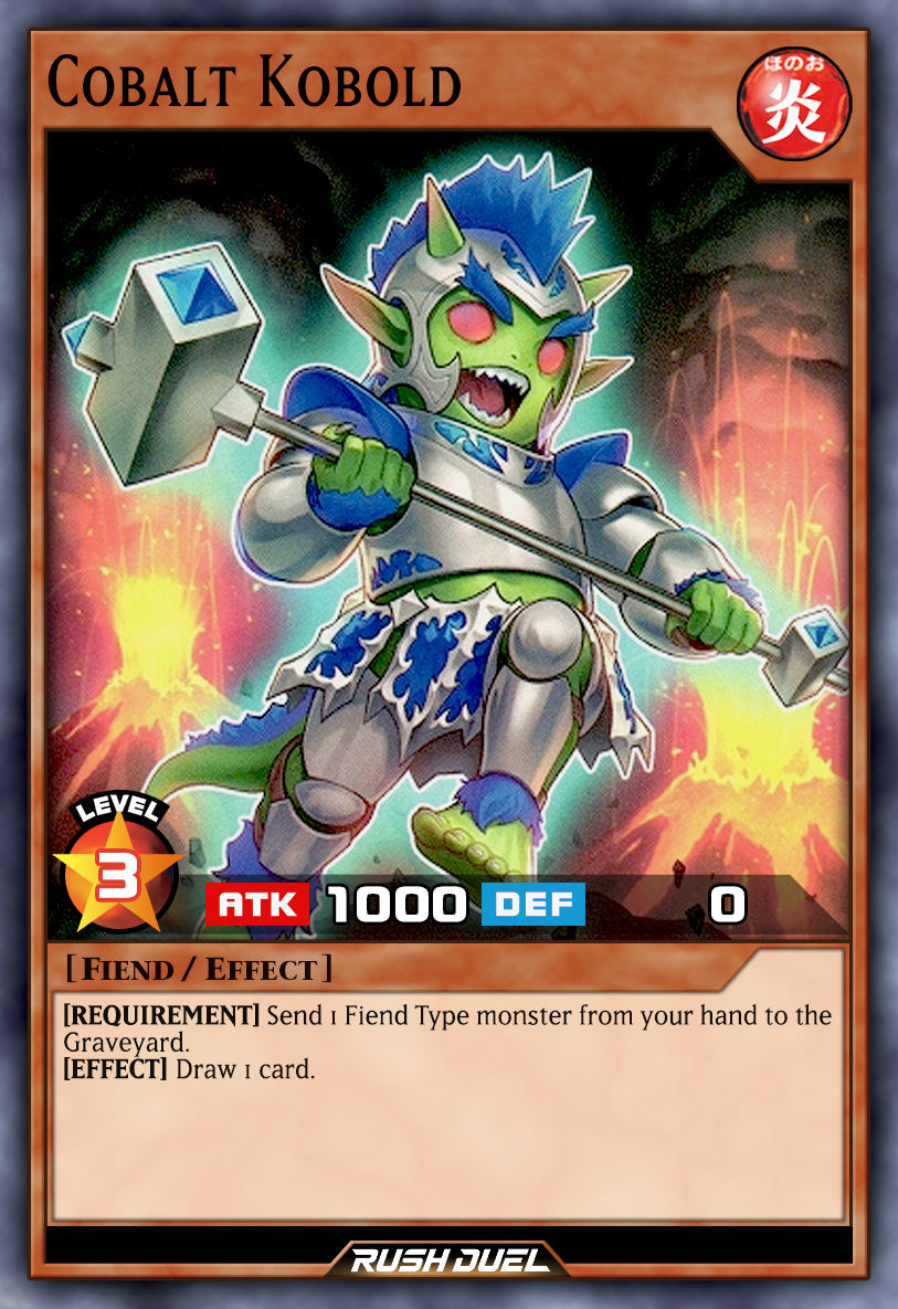 Kobold Card Ragnarok Cobalt Kobold by Every-Rush-Duel-Card on DeviantArt
