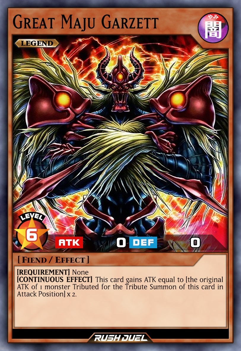 yugioh maju cards YU-GI-OH! - Legendary Garzett (SECE-EN042) - Secrets of Eternity - 1st Edition Mint / near mint condition trading card Great Maju Garzett by Every-Rush-Duel-Card
