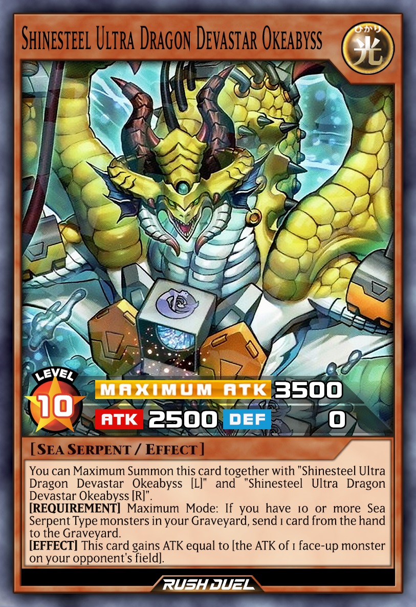 Shinesteel Ultra Dragon Devastar Okeabyss by Every-Rush-Duel-Card on DeviantArt Shinesteel Ultra Dragon Devastar Okeabyss by Every-Rush-Duel-Card on DeviantArt
