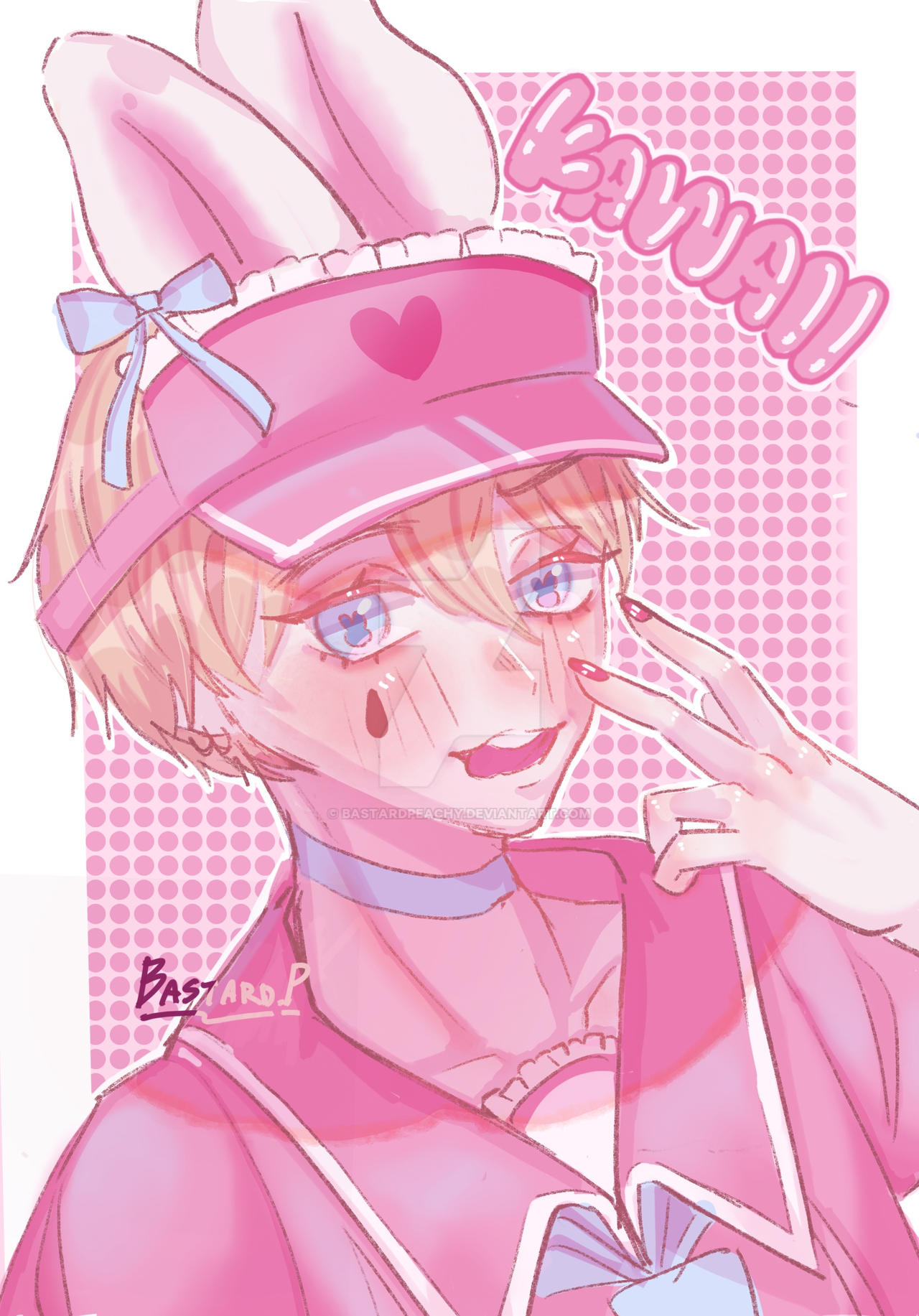 Pink Oc by BastardPeachy on DeviantArt