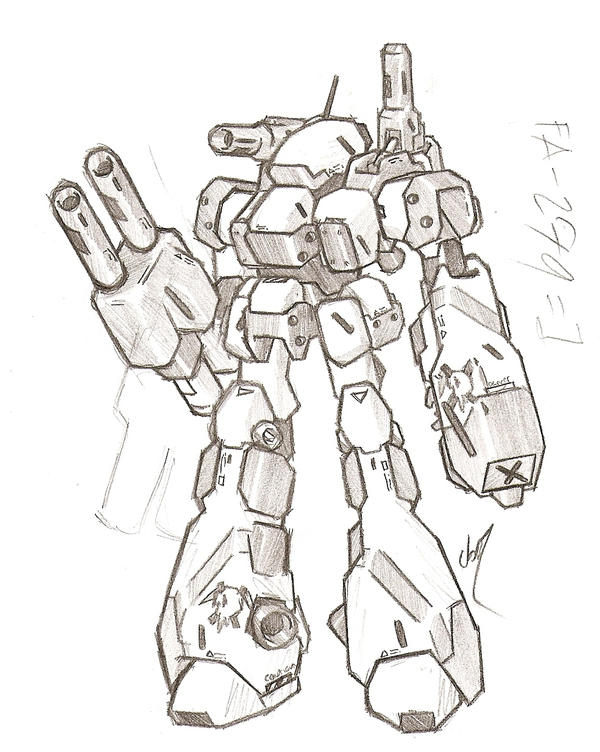 Full Armor Mech by ChibiTheArbiter on DeviantArt