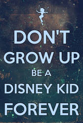 Be a Disney kid