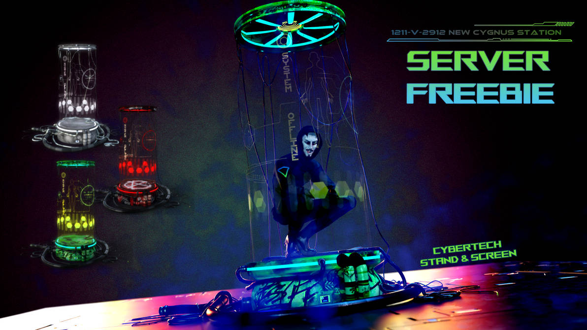 Cybertech Stand - Cygnus Edition by LchBch on DeviantArt