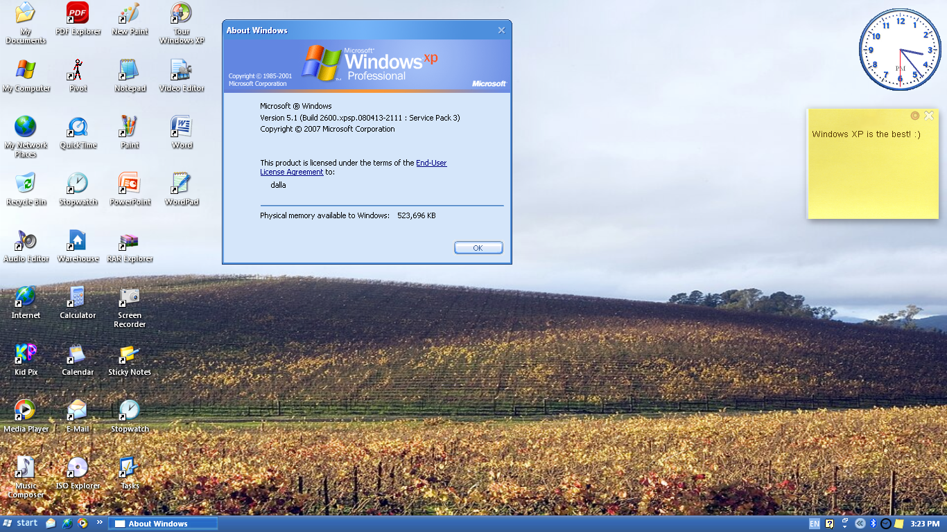 My Windows XP Desktop (Updated 2022) by AdrianoRamosOfHT on DeviantArt