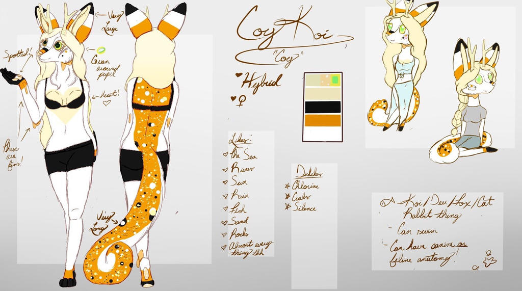 Deviantart Coy Coy Koi Reference | 2018 by MooshieMoo on DeviantArt