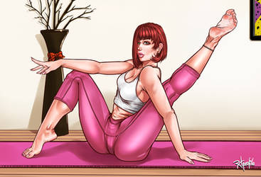 Leg flexibility and stretch