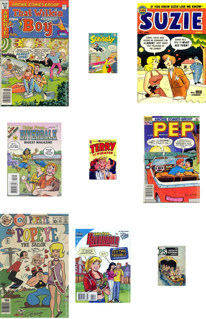 Assorted Comic Covers 1 by akuma319 on DeviantArt