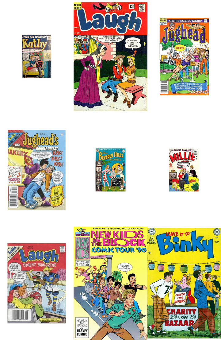 Assorted Comic Covers 4 by akuma319 on DeviantArt