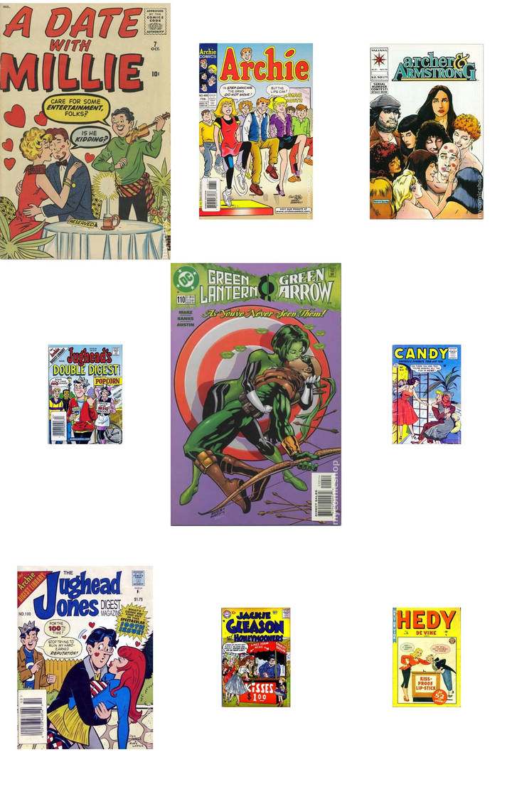 Assorted Comic Covers 6 by akuma319 on DeviantArt