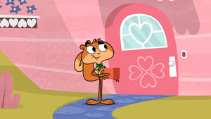 Scared squirrel - Fudge Filled Fib