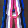 Genderfluid Pride Scarf Full Length