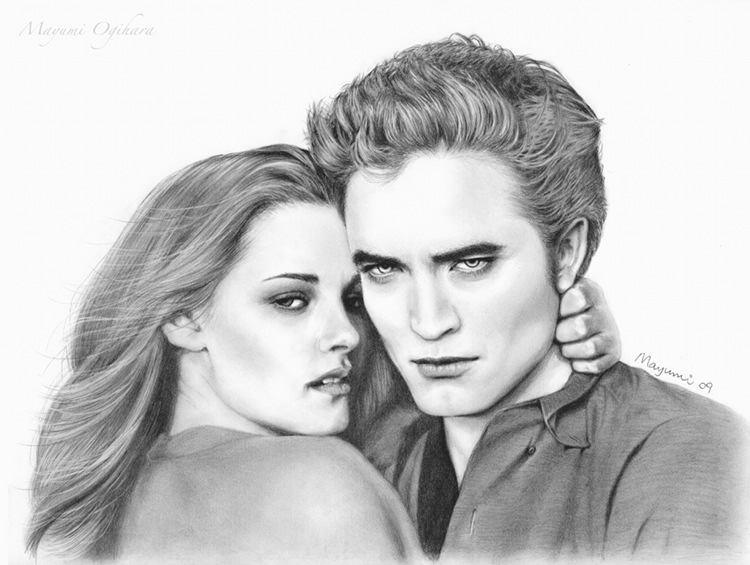 Bella and Edward by MayumiOgihara