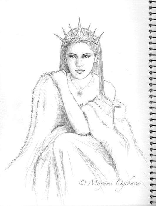 Ice Queen Sketch By Mayumiogihara On Deviantart Ice Queen Sketch By Mayumiogihara On Deviantart