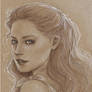 Sunlight in Her Hair - sketch
