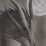 Dragon Moon - sketch