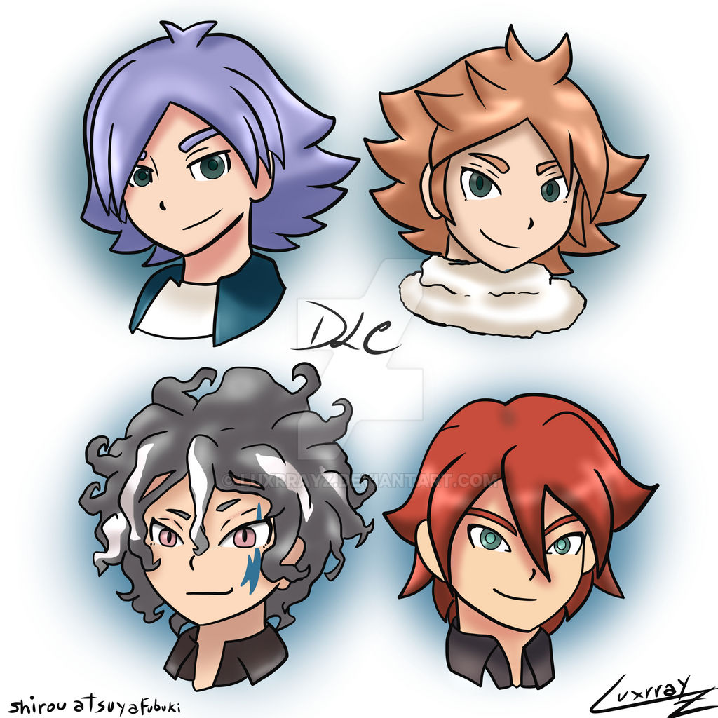 Inazuma Eleven Ares Characters: Part 1 by Luxrrayz on DeviantArt