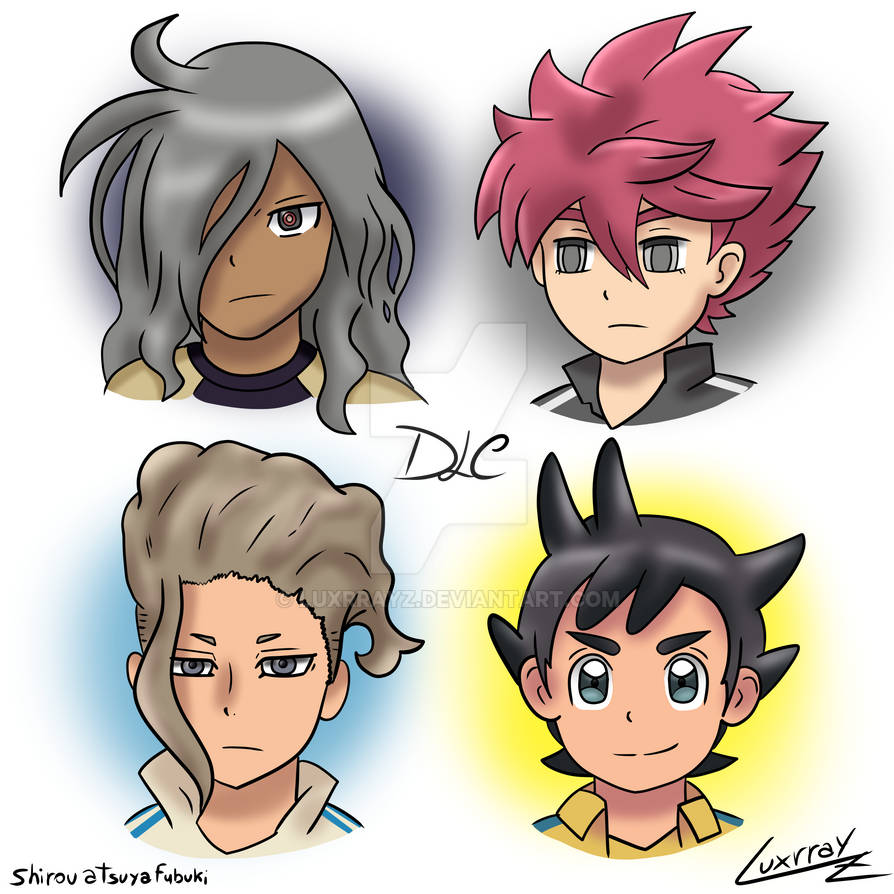 Inazuma Eleven Ares Characters: Part 2 by Luxrrayz on DeviantArt