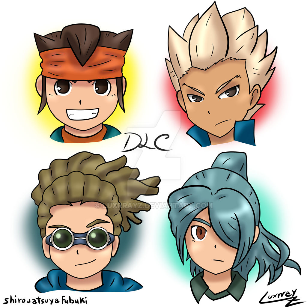 Inazuma Eleven Ares Characters: Part 3 by Luxrrayz on DeviantArt