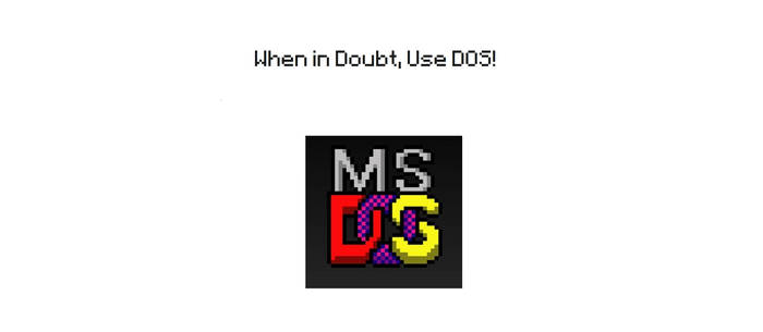 MSDOS