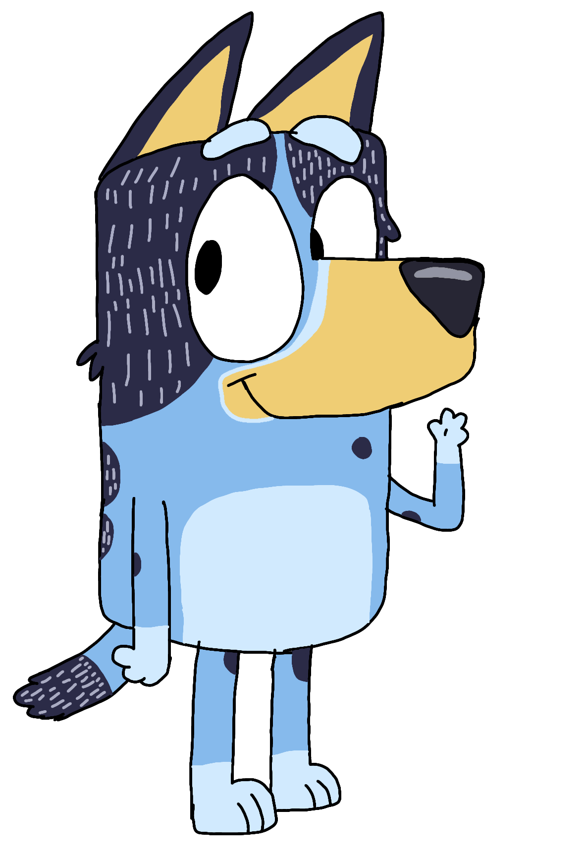 Bluey Heeler PNG