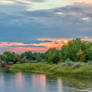 Sunset on the Platte River