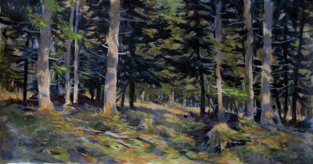 Forest-painting