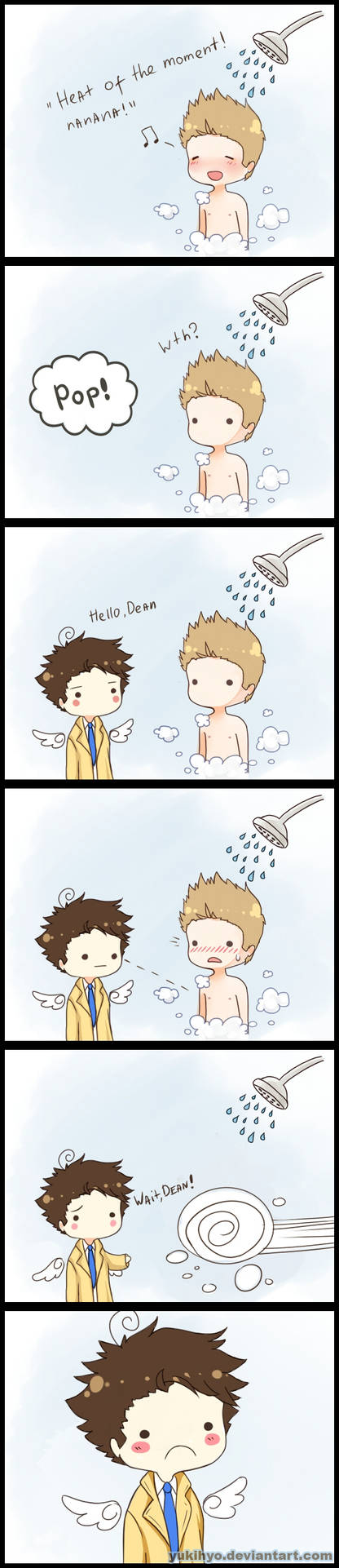 Destiel: Shower Comic