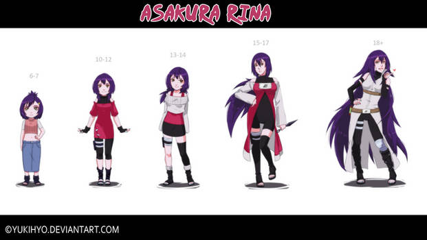 Naruto OC Timeline: Asakura Rina