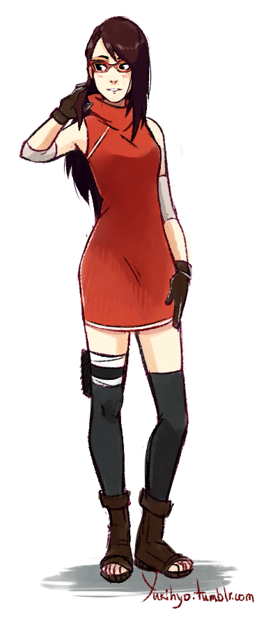 Sarada Uchiha by LoliaP on DeviantArt