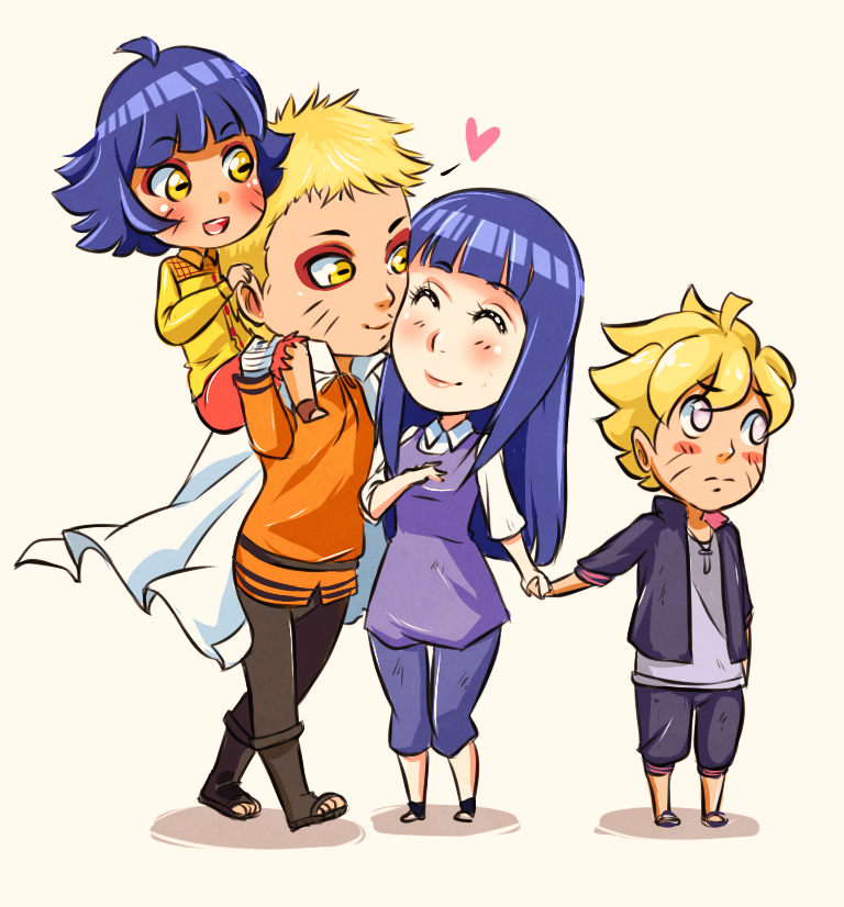 Chibi Uzumaki Family