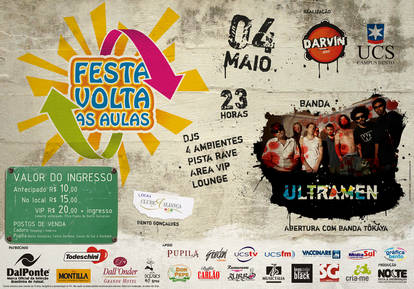 Festa Volta as Aulas UCS