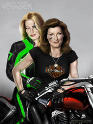 BikerJaneway and Seven of Nine