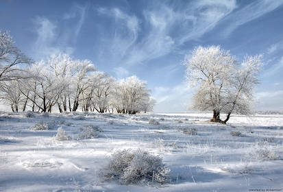 Classical russian winter