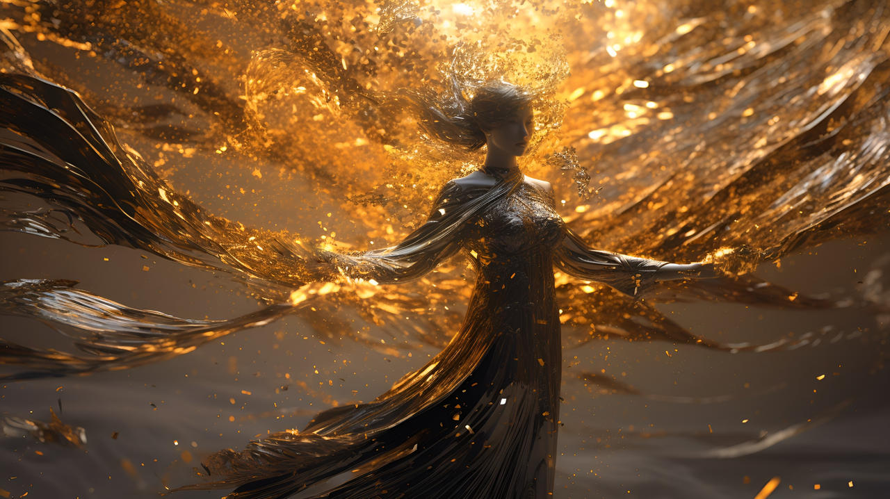 Gold Magic - AI by Pndora on DeviantArt