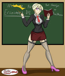 Head Mistress Drawing