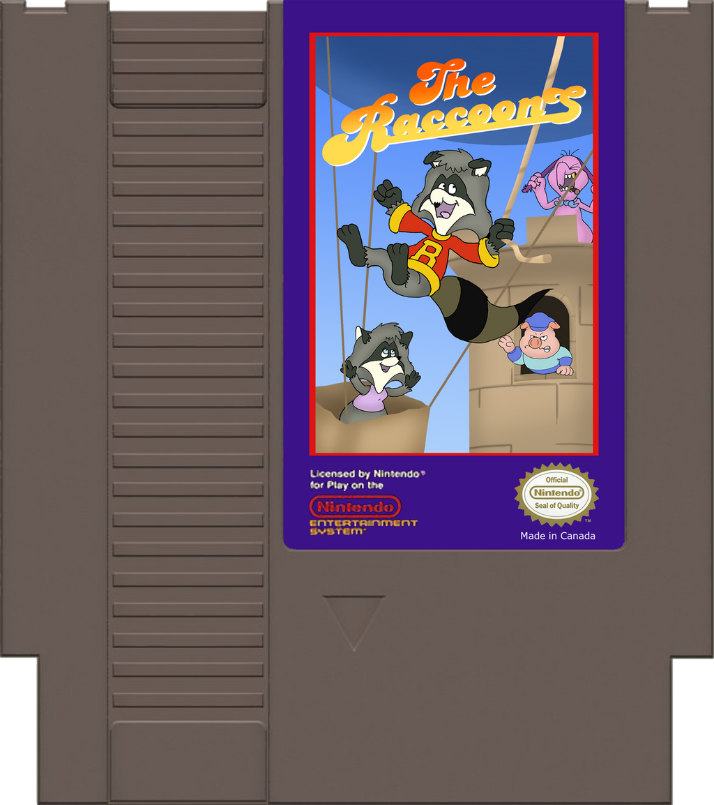 The Raccoons NES Game Pak by KrDoz on DeviantArt