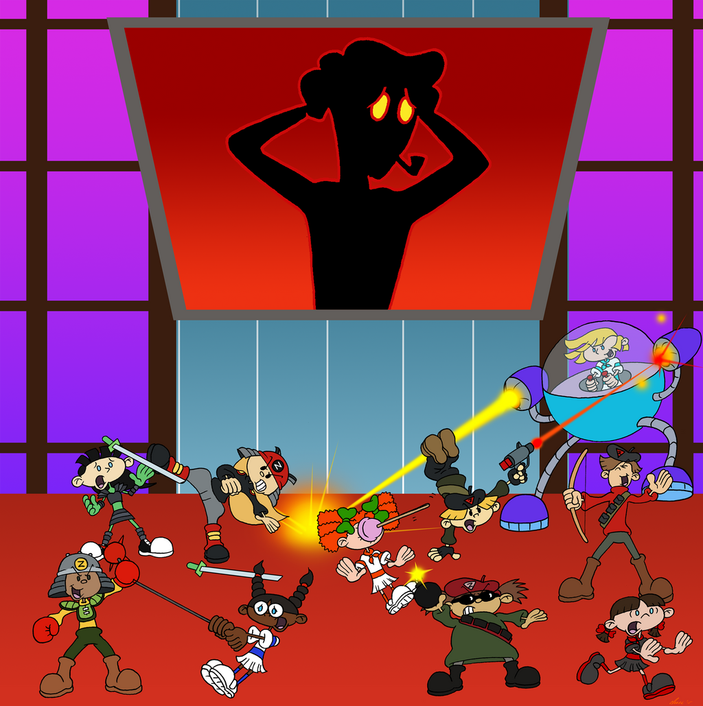Sector Z vs. Delightful Daughters by KrDoz on DeviantArt