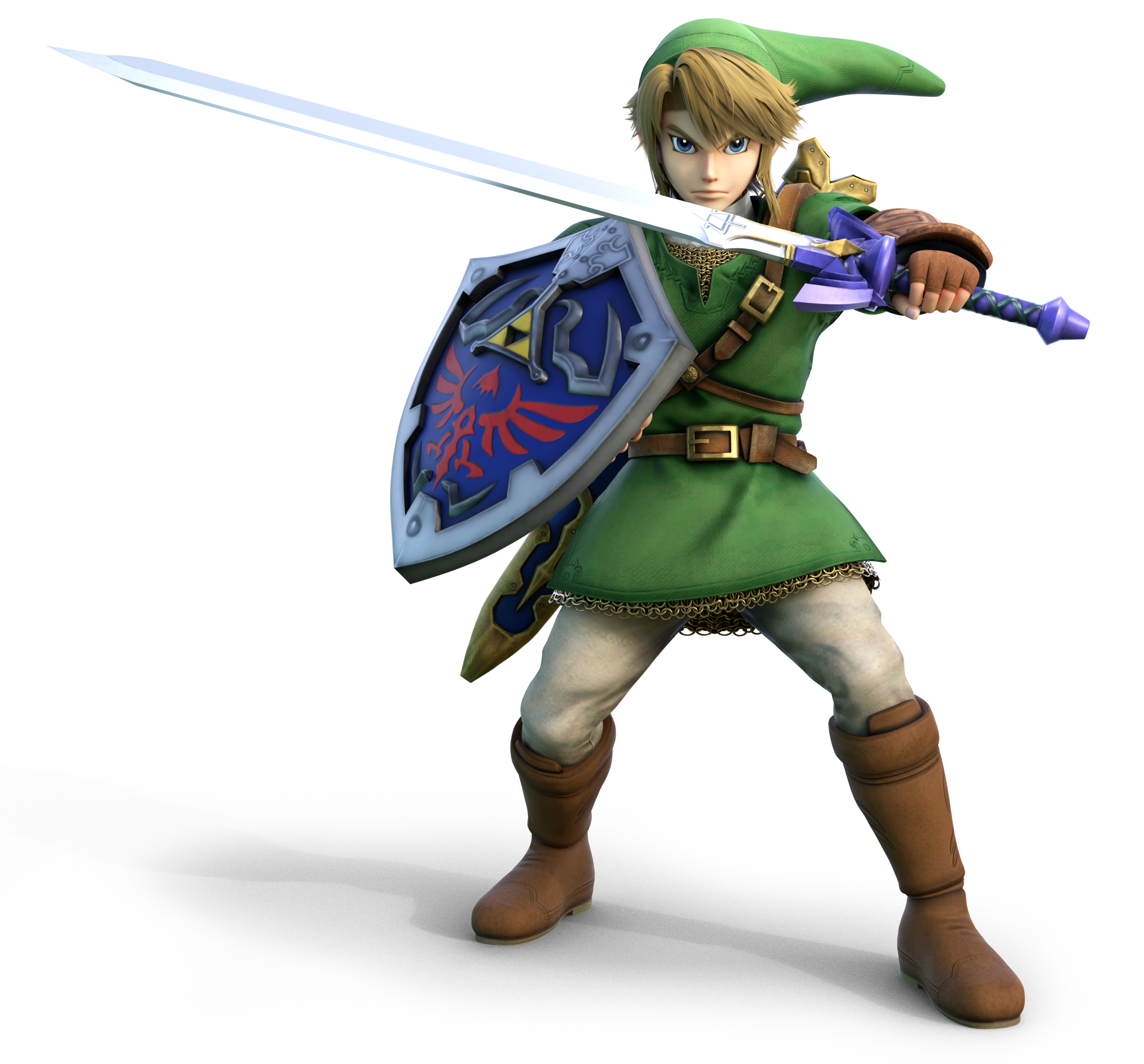 Link ( The Legend of Zelda ) Render V2 by RayLuisHDX2 on DeviantArt