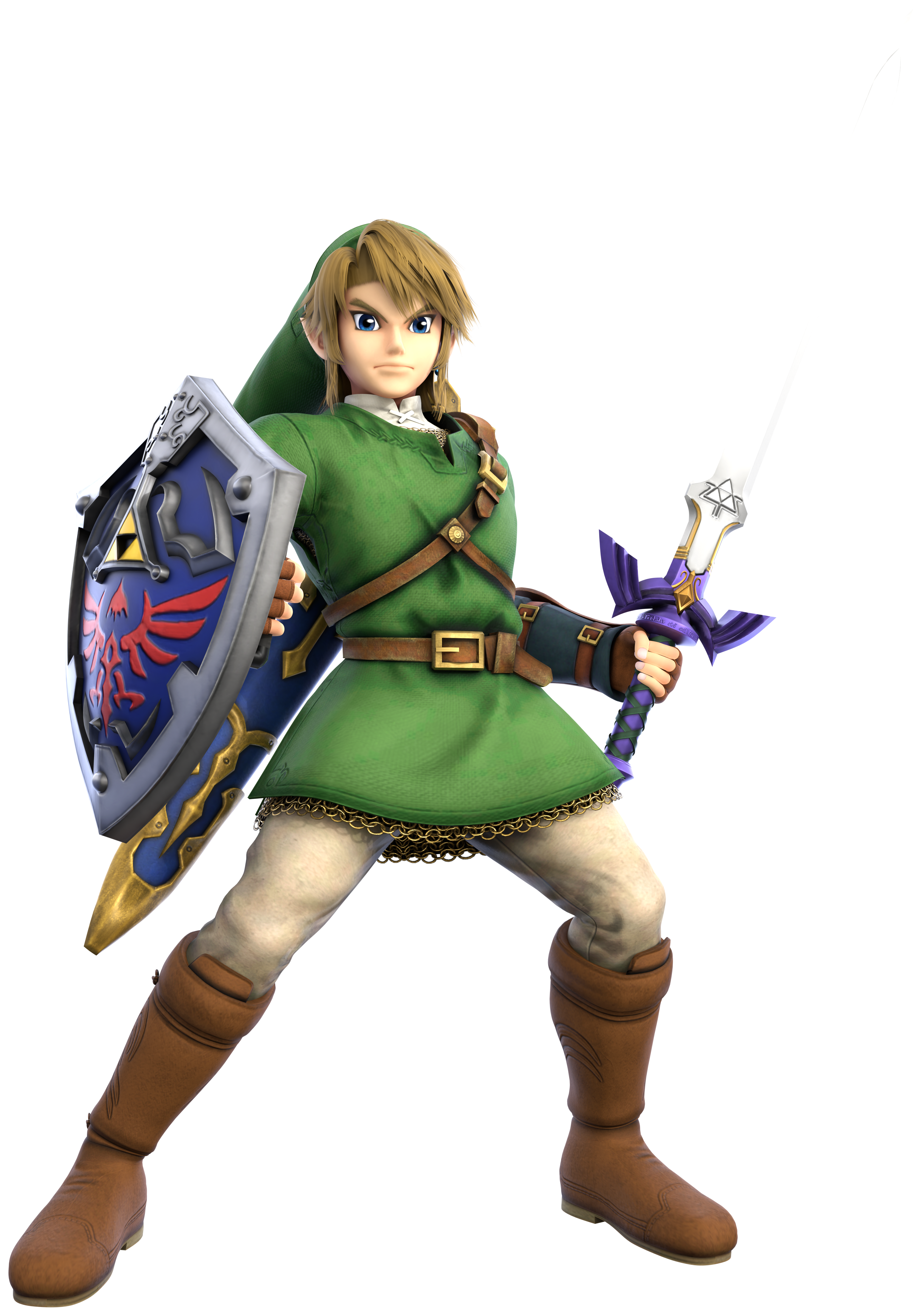 Ocarina of Time Link Render by kamtheman56 on DeviantArt