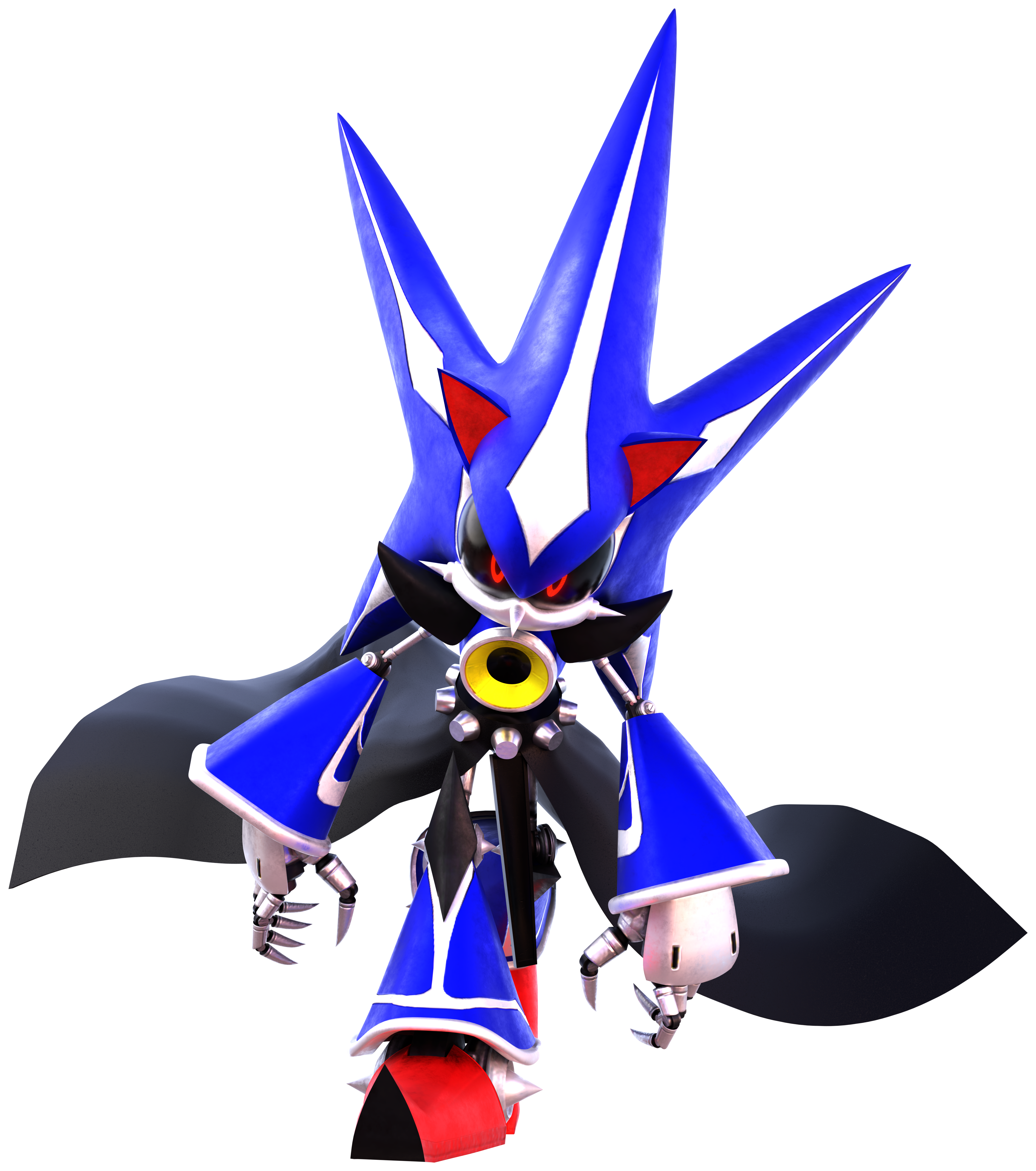 Neo Metal Sonic - Sonic Heroes by GlitchedLizardDA on DeviantArt