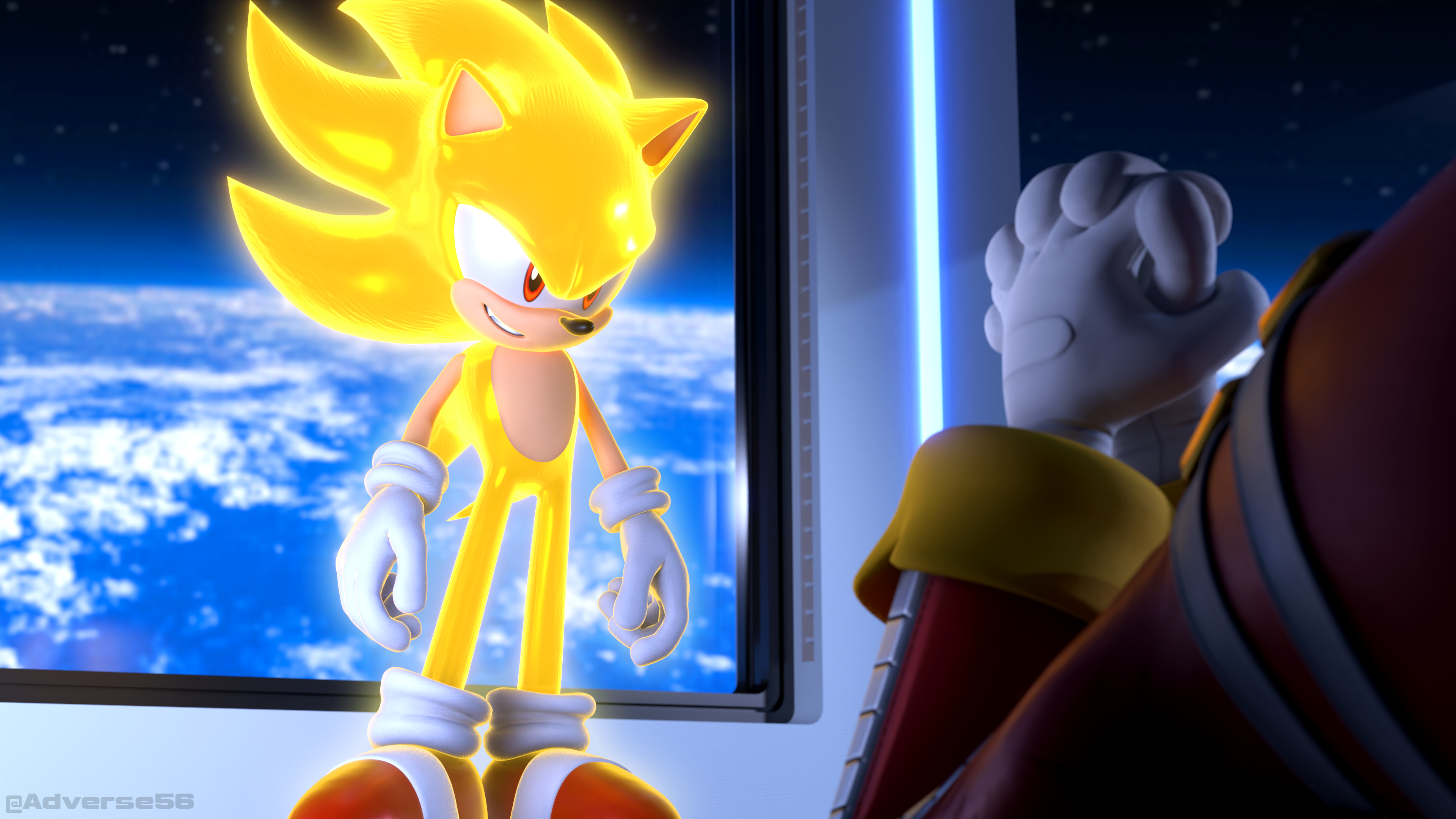 Super Sonic by Adverse56 on DeviantArt