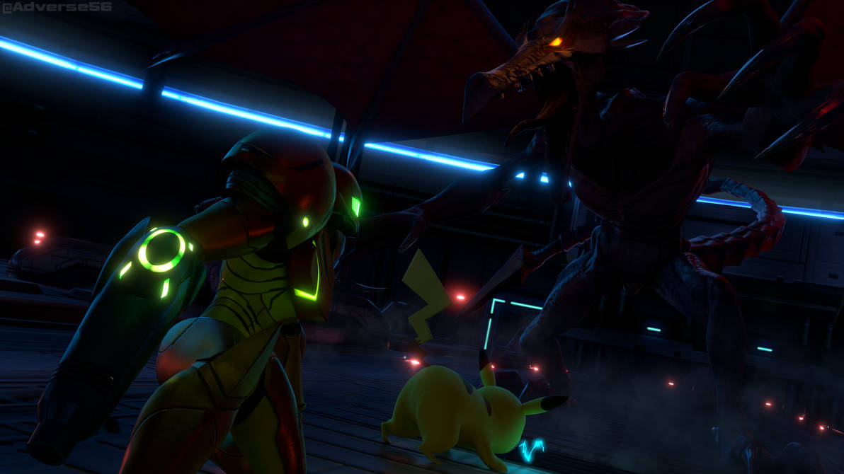 Sans Vs Ridley Vs. Ridley by Adverse56 on DeviantArt