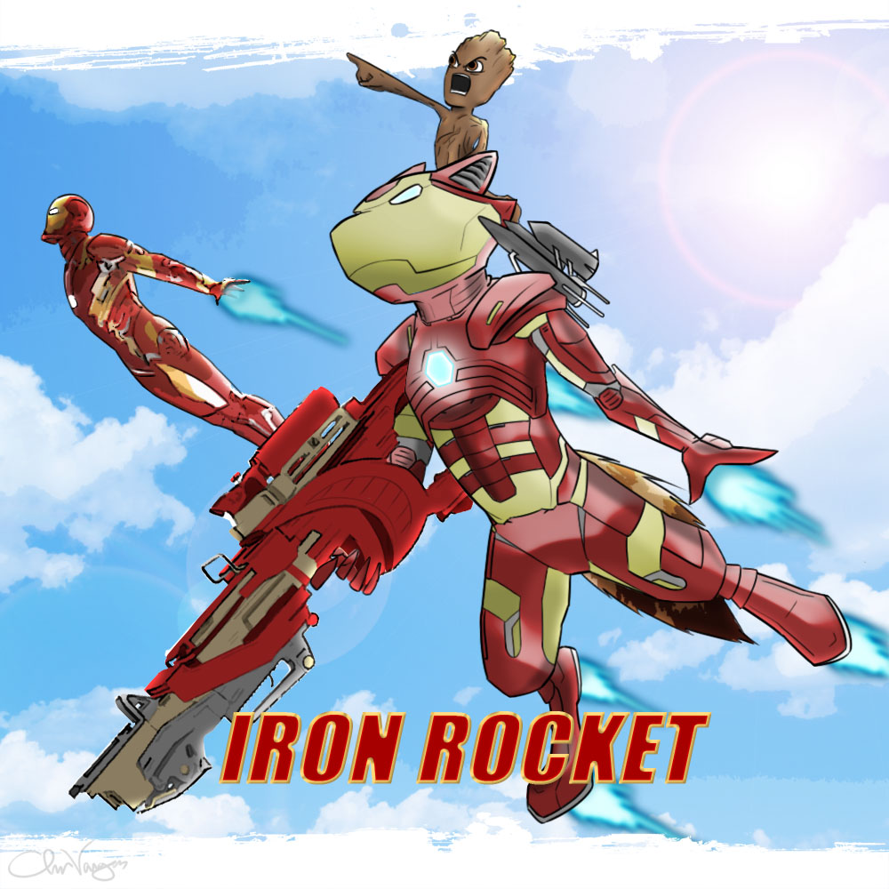 Iron Rockets Iron Rocket (what if scenario) by Var9as on DeviantArt