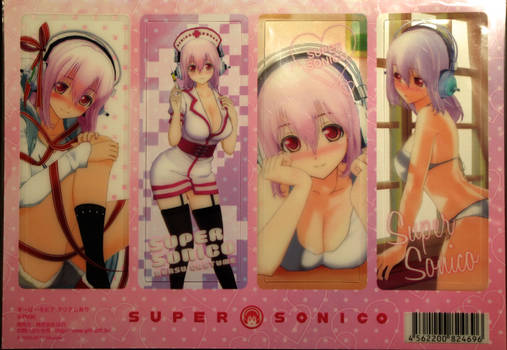 Super Sonico bookmark