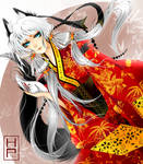 White Fox by Harumagai