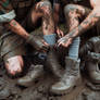 Soldiers - Your boots are really comfortable