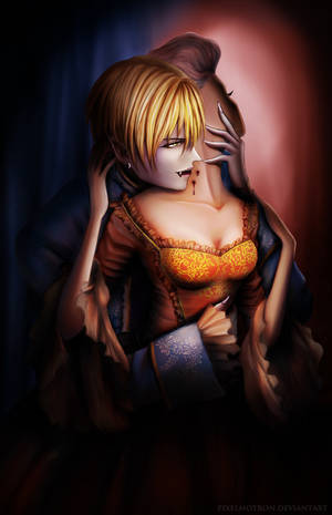 Vampire Kise by modrawmanga Vampire Kise by modrawmanga