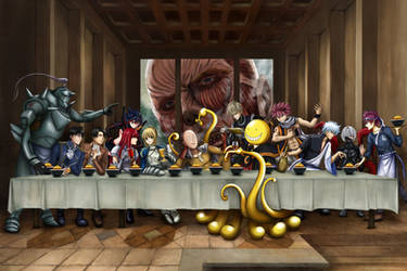 The Last Supper - Anime crossover version by modrawmanga